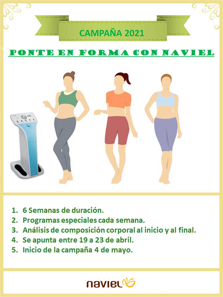 Programa 'Ponte en Forma' en Naviel Oporto. Prepárate para el verano