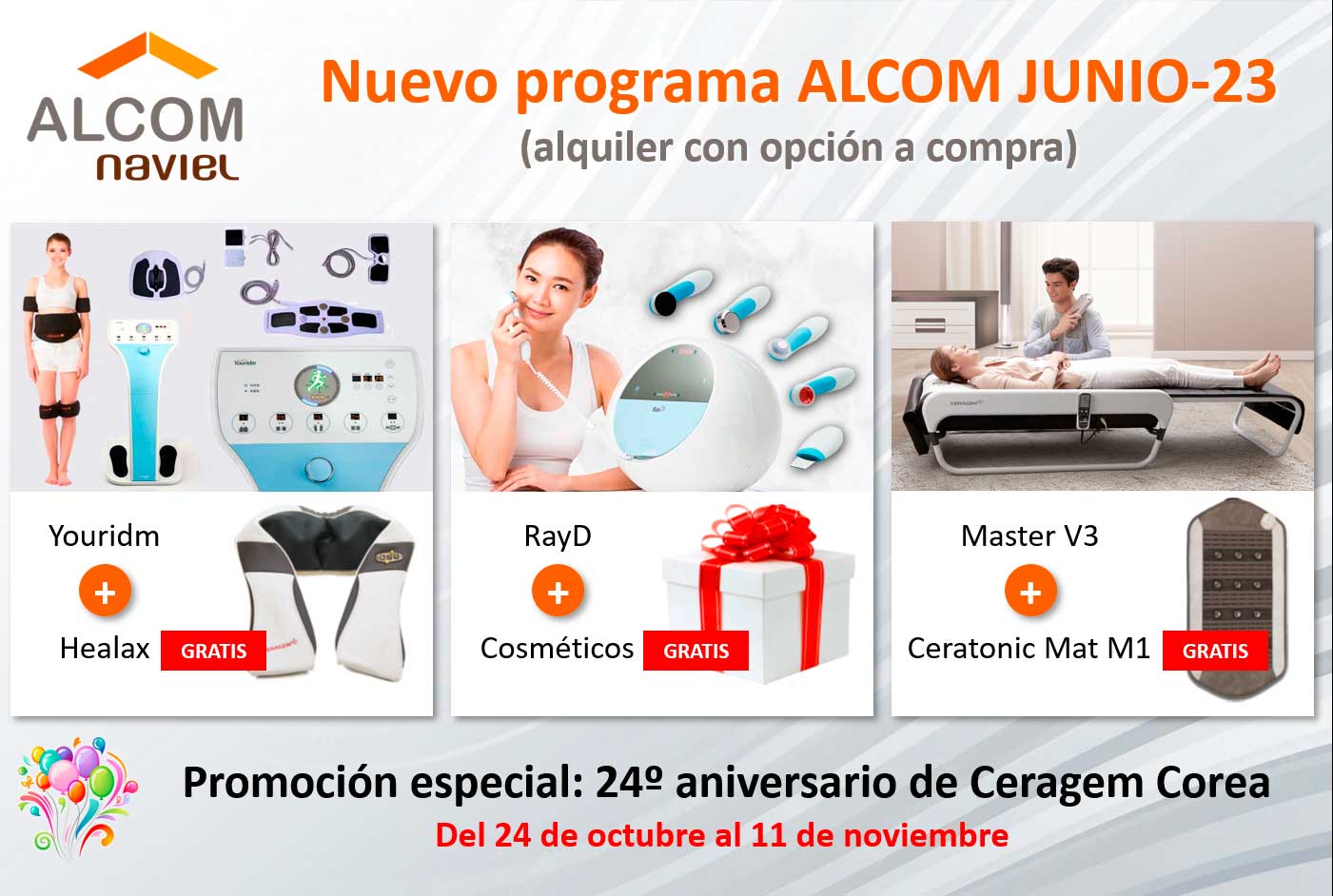 Nuevo programa ALCOM JUNIO-23 para Youridm y RayD